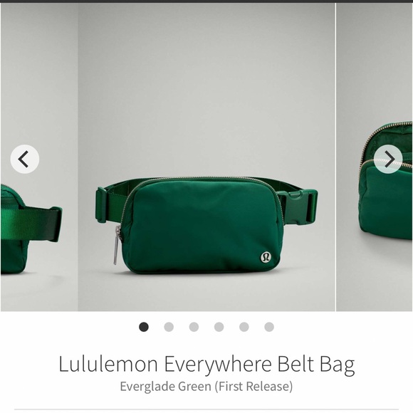 Lululemon Ultra Rare Everywhere belt bag EVERGLADE GREEN first release OS - Picture 1 of 13